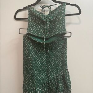 Tiger Mist Green Floral Camisole